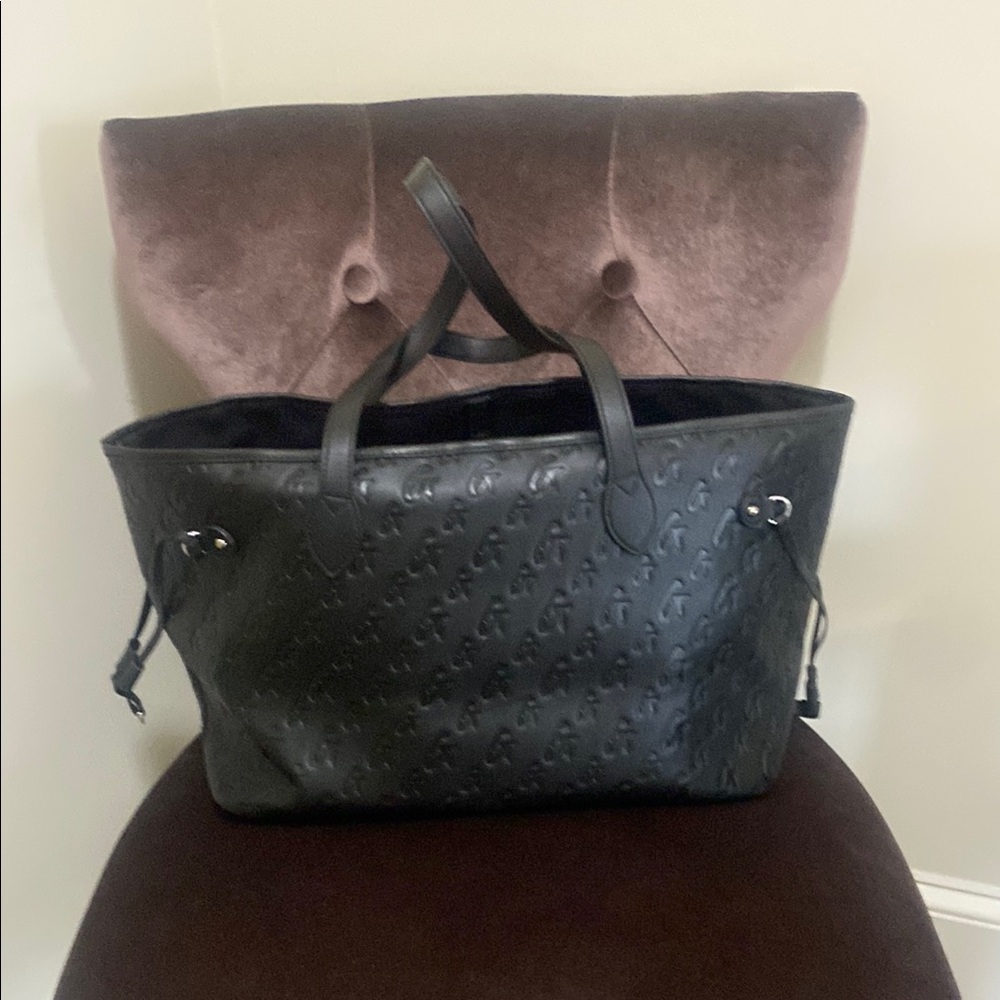 Black Glamaholic Tote Bag